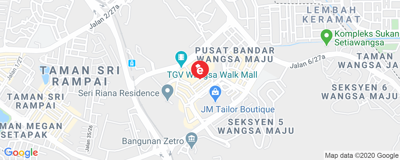 Wangsa Maju Location Map City Map Street Map Direction Map Location Map Road Map