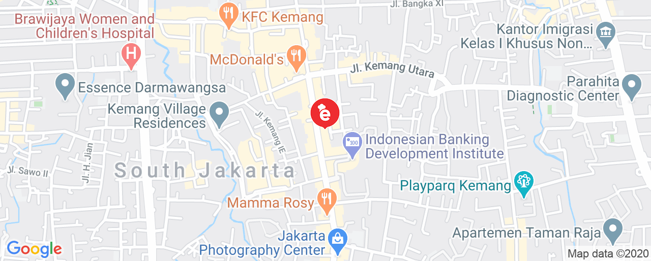 Food Garden Kemang Map | Fasci Garden